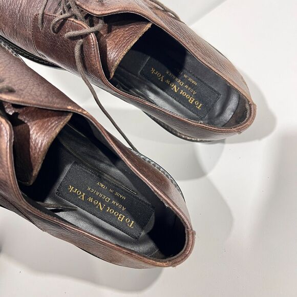 To Boot New York Brookdale Plain Toe Derby Shoes Men's 10 4431 - Picture 11 of 11